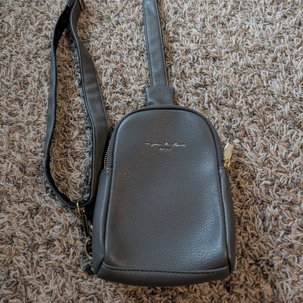 Inicat Travel Small Sling Bag Crossbody - Gray
